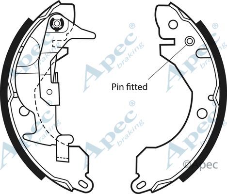 APEC BRAKING Jarrukenkäsarja SHU440